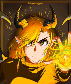 fully-shaded half-body